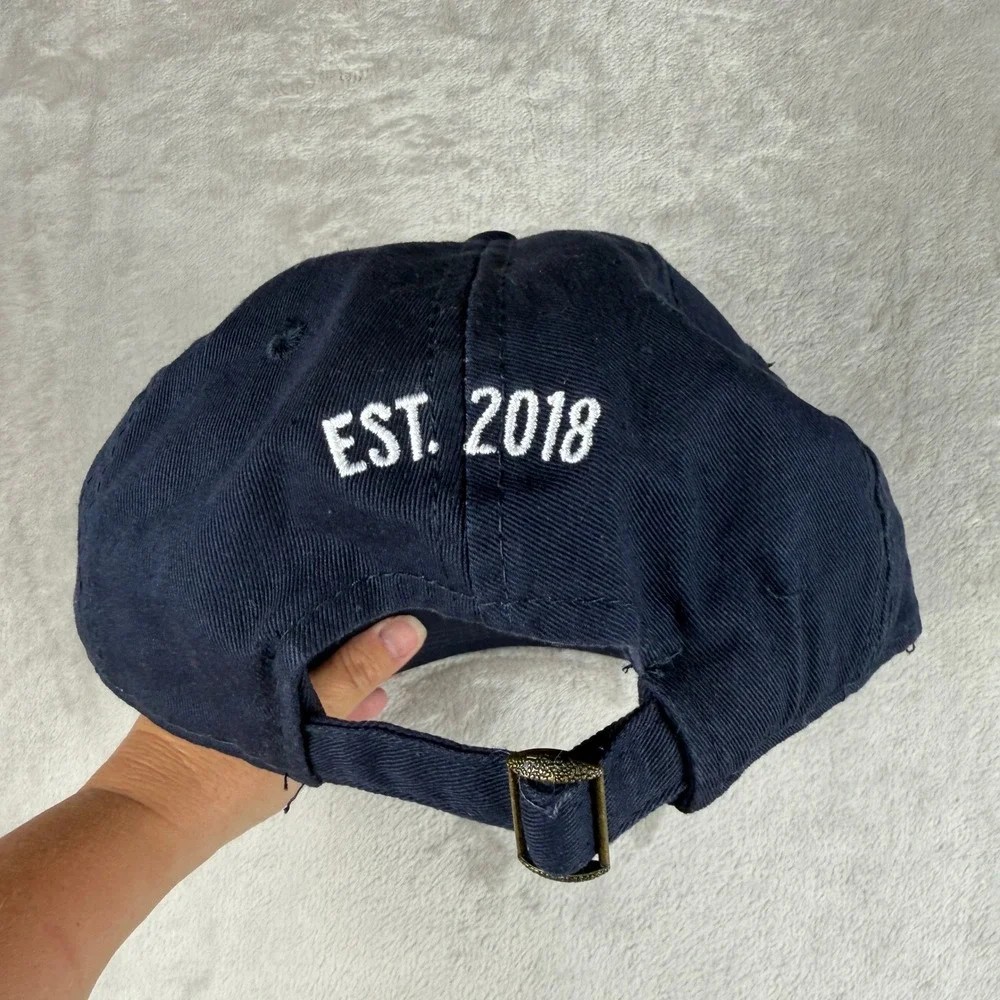 Magnolia Table‎ Waco TX Navy Blue Embroidered Baseball Cap Dad Hat EST 2018